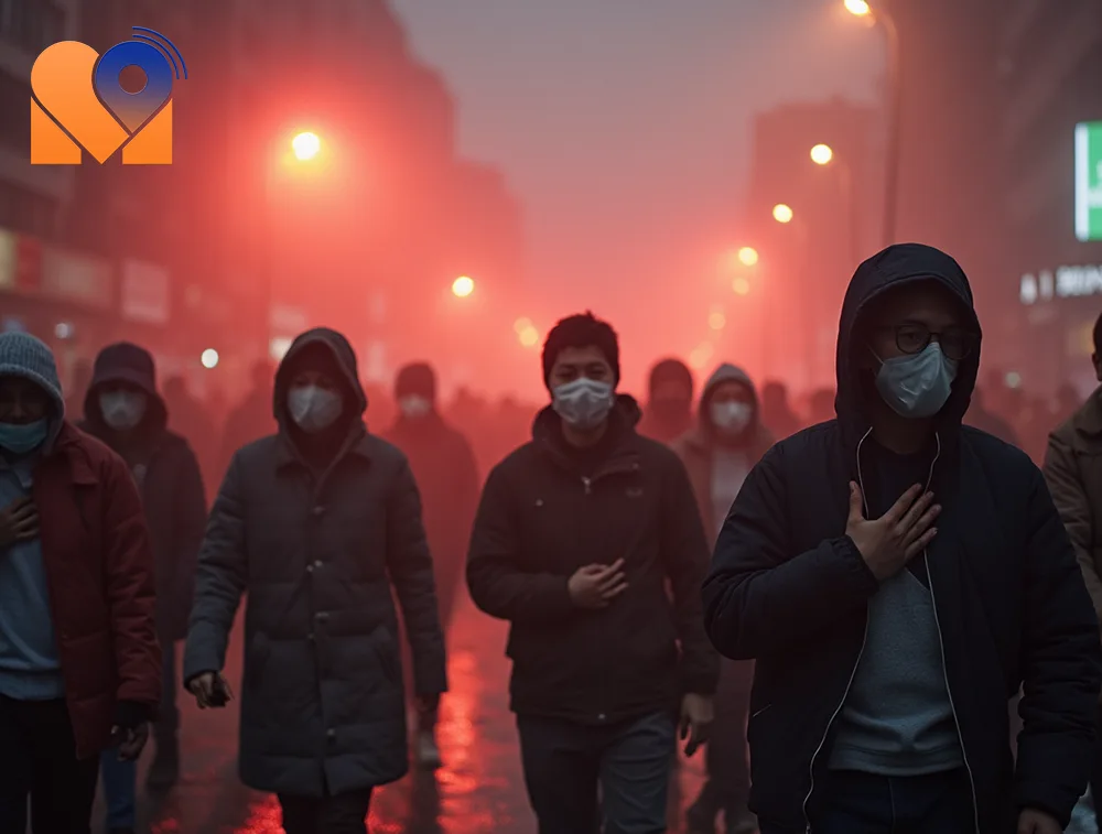 تاثیر آلودگی هوا بر سلامتی 